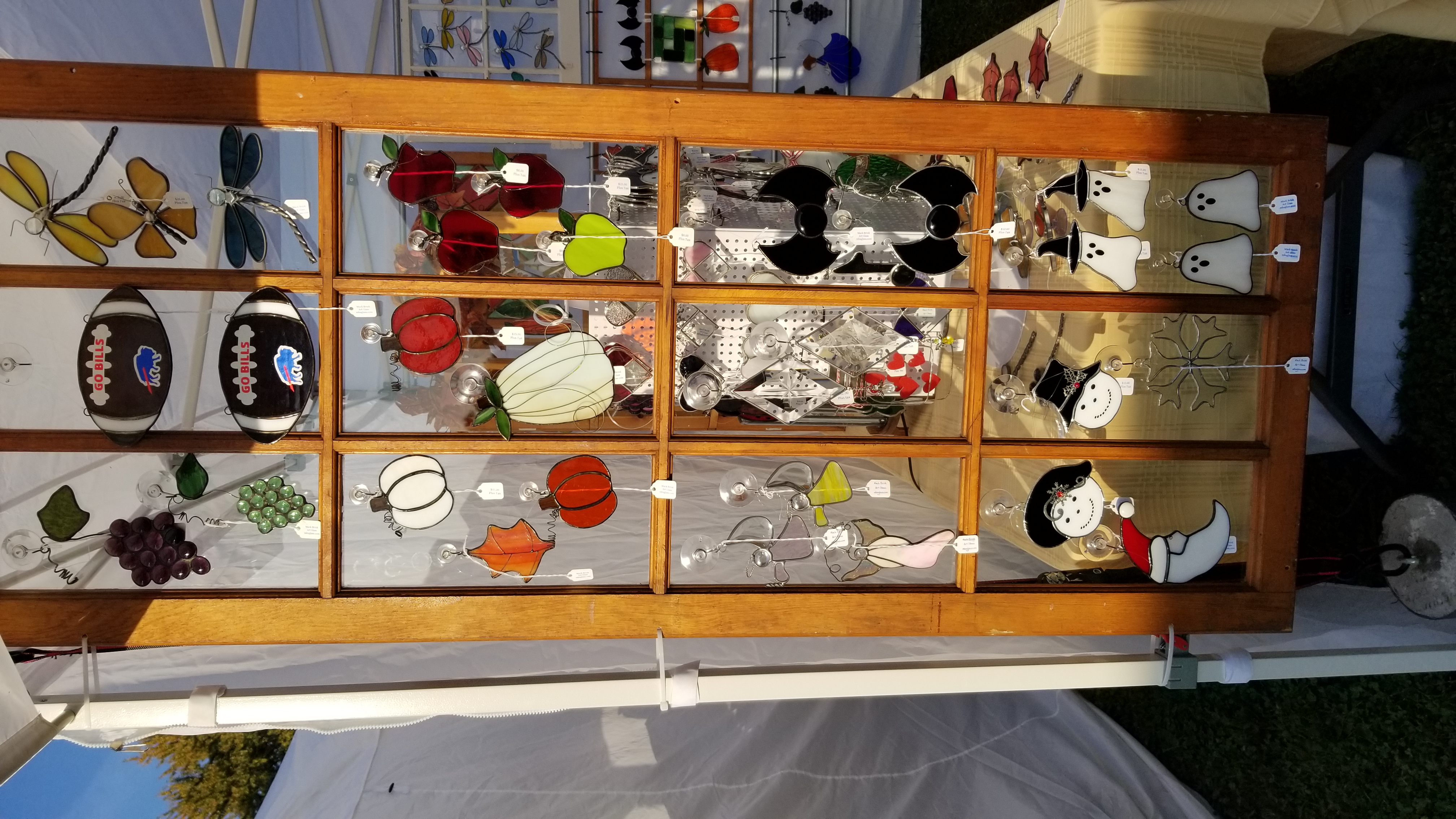 Mack-Brink Art Glass booth photo