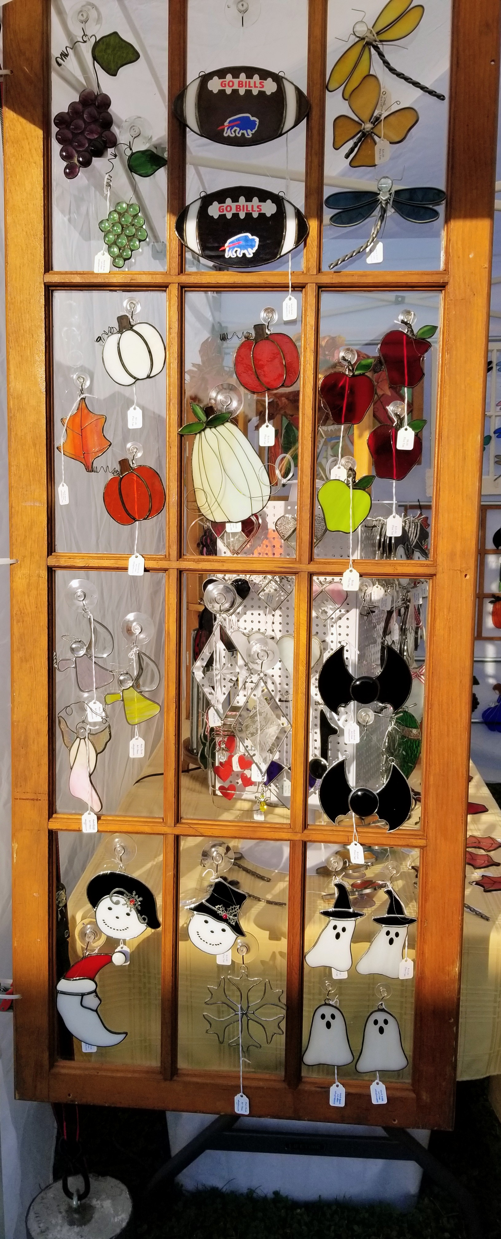 Mack-Brink Art Glass booth photo