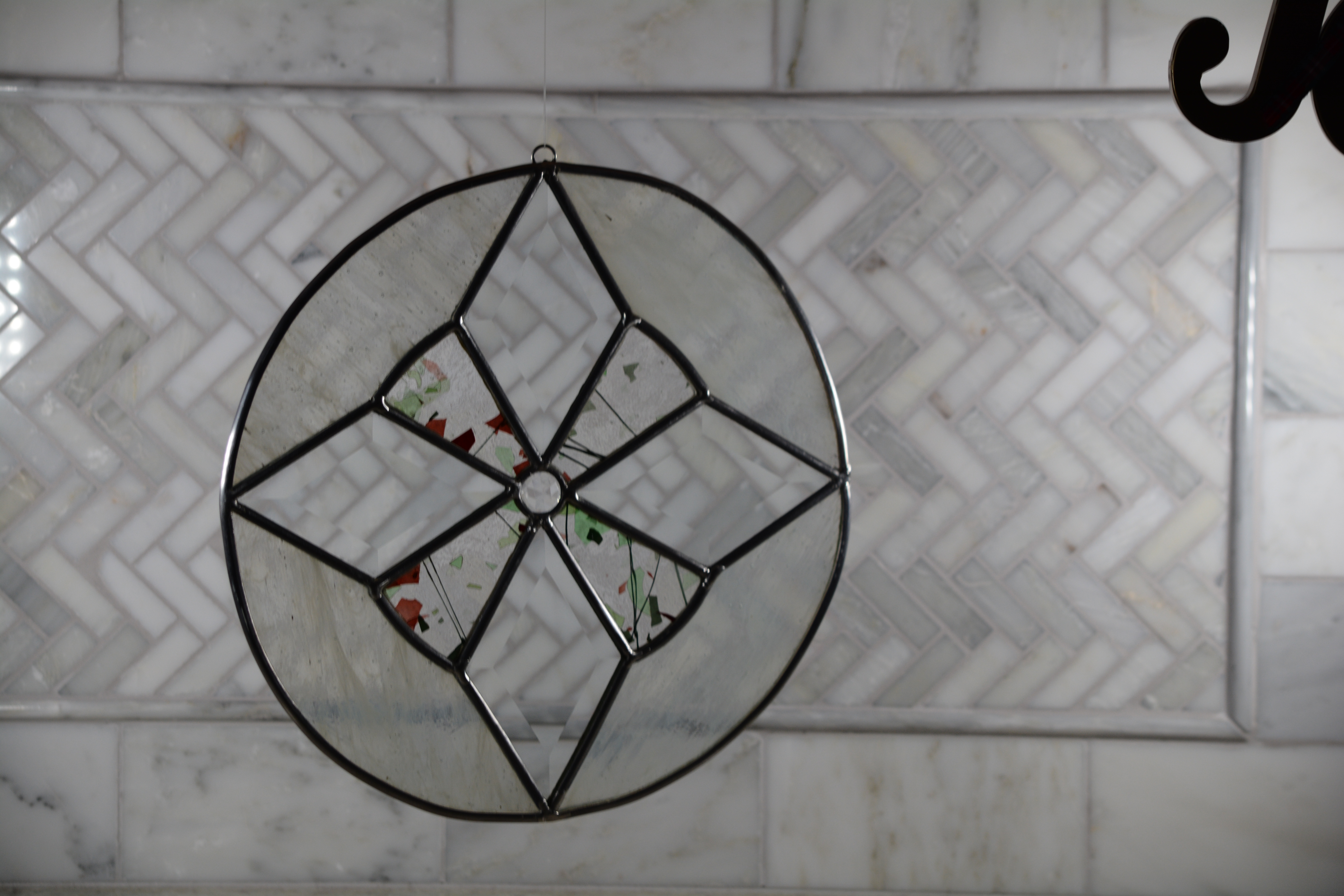 Stained glass artwork