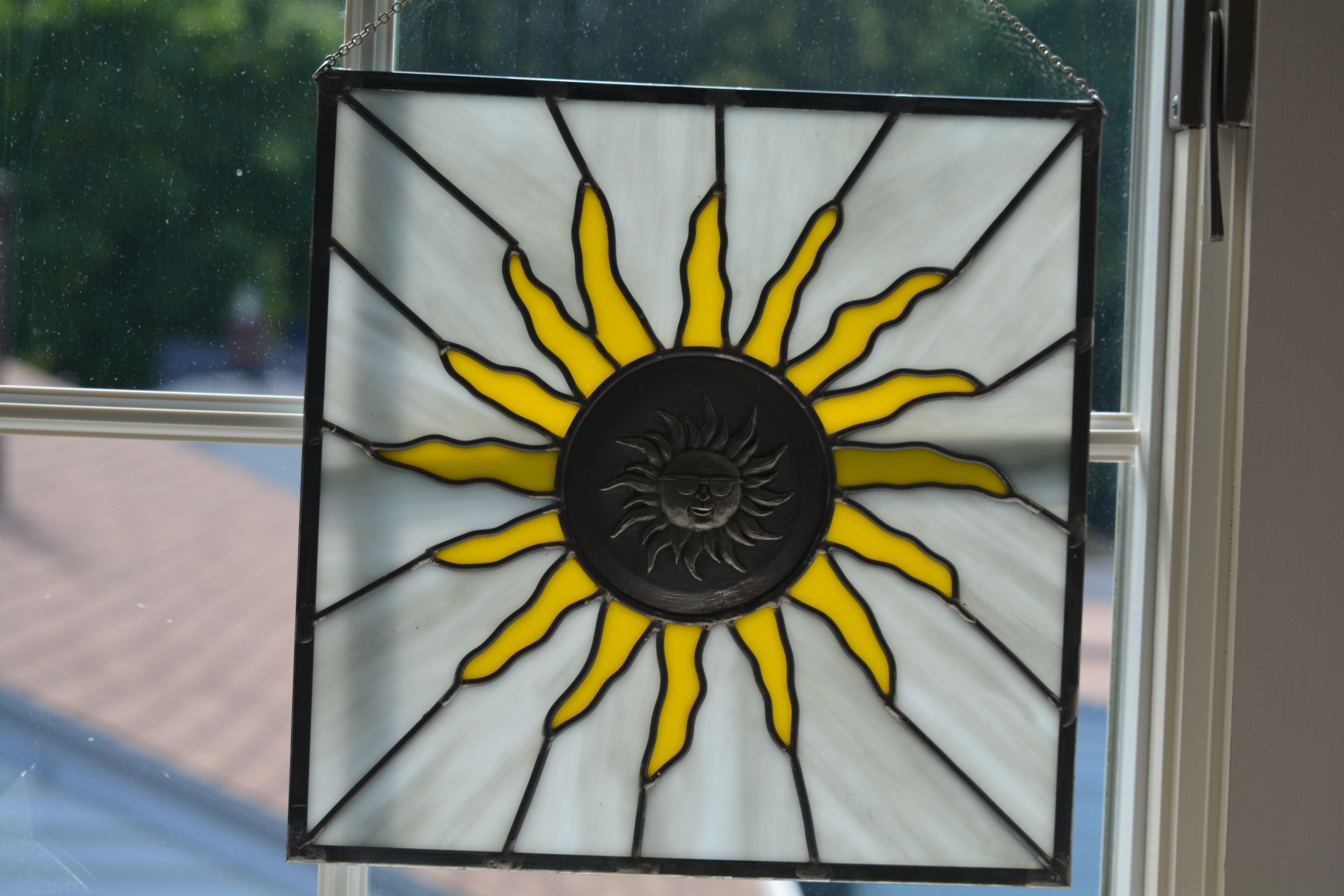 Stained glass artwork