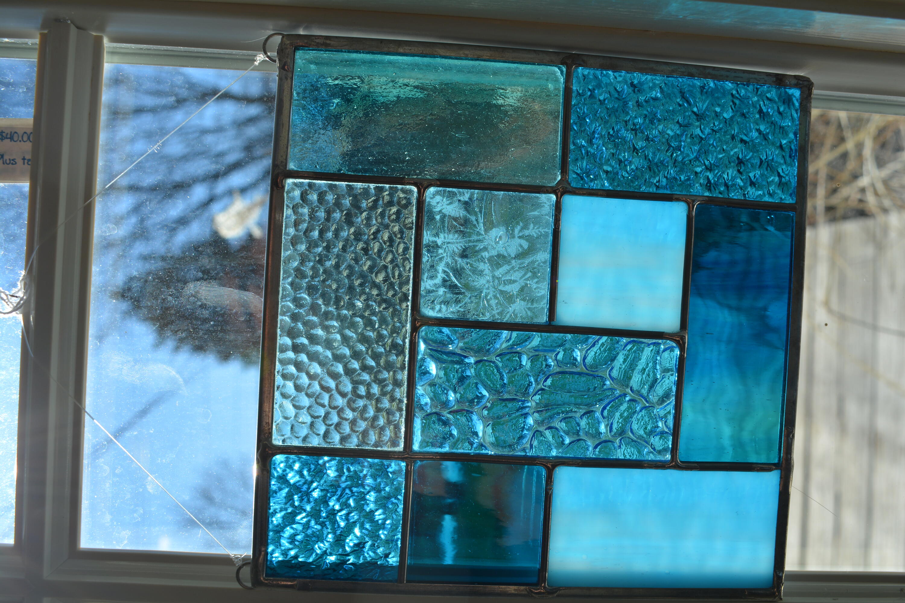 Stained glass artwork