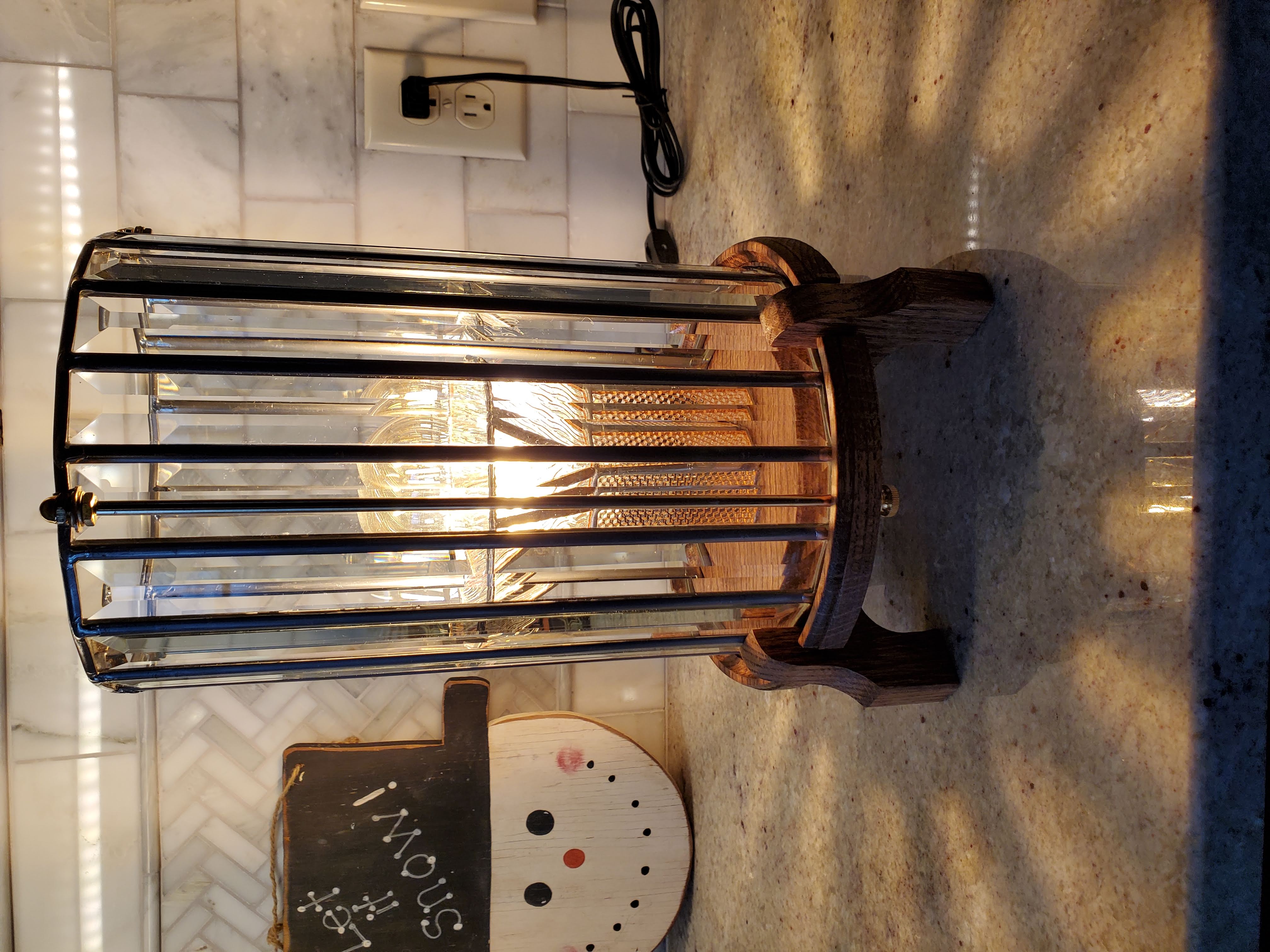 Stained glass artwork