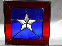Stained glass artwork
