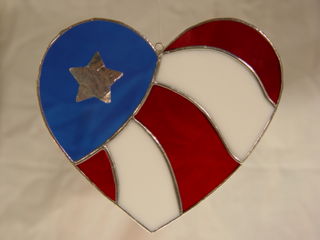 Stained glass artwork from Mack Brink Art Glass