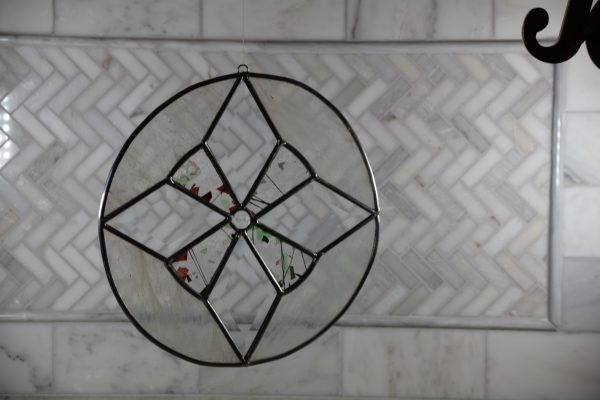 Stained glass artwork
