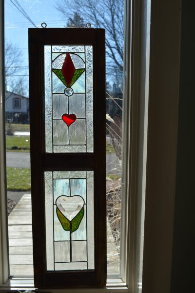 Stained glass artwork