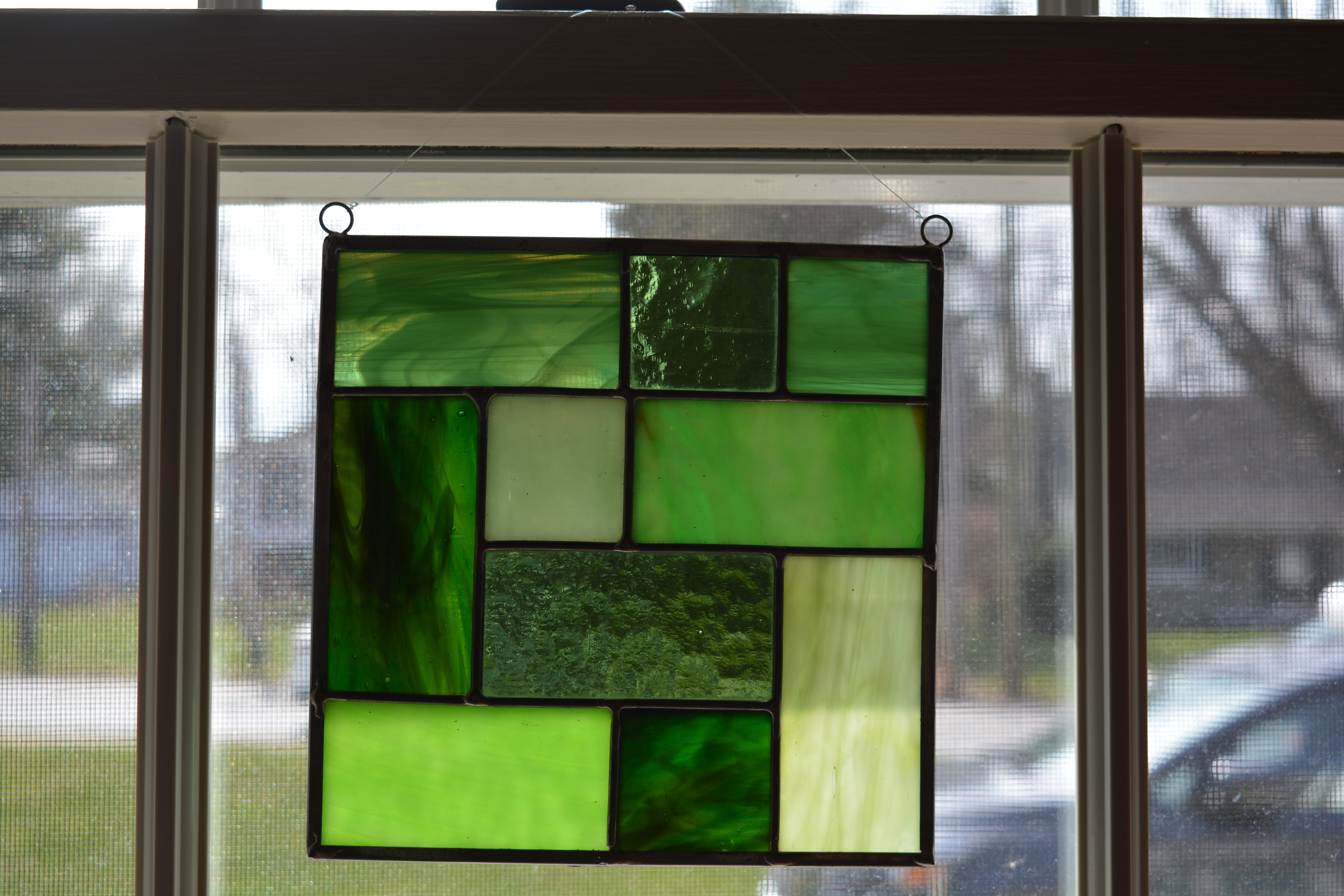 Stained glass artwork from Mack Brink Art Glass