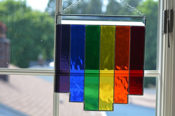 Stained glass artwork