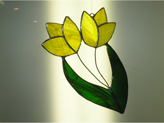 Stained glass artwork from Mack Brink Art Glass