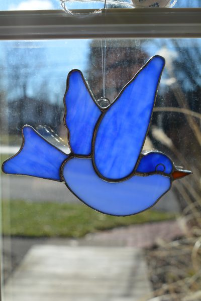 Stained glass artwork