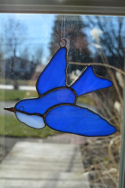 Stained glass artwork