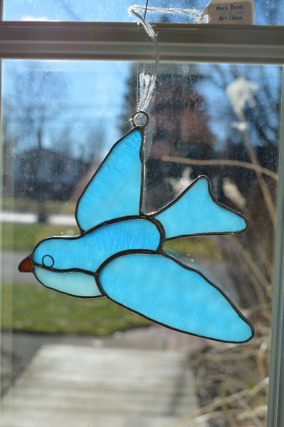 Stained glass artwork