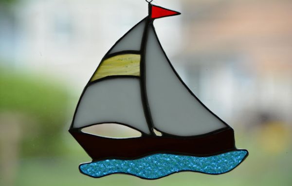 Stained glass artwork