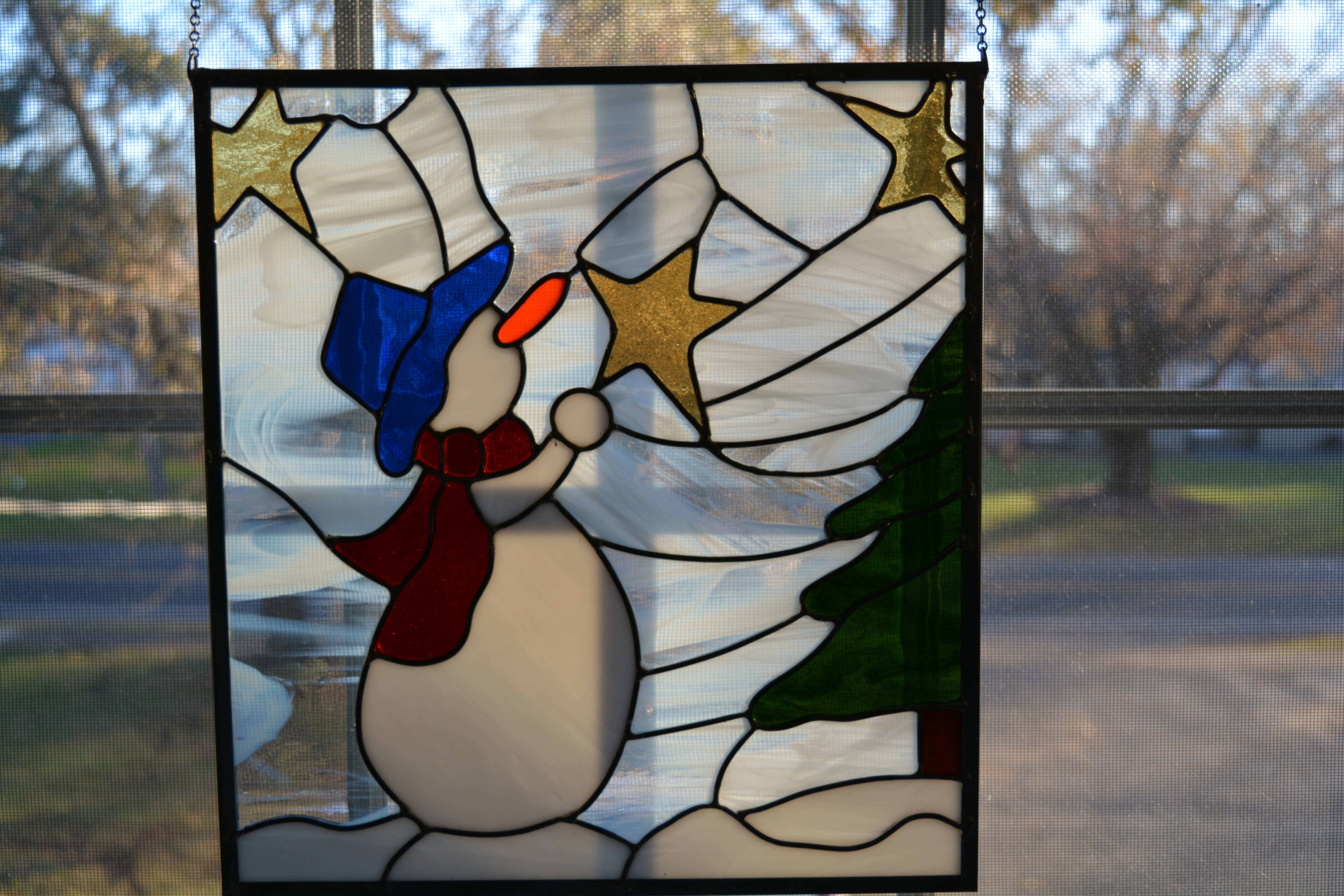 Stained glass artwork from Mack Brink Art Glass